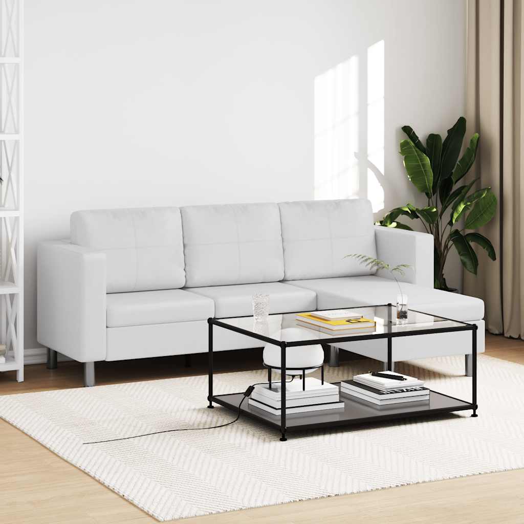 8718475932291_m_en_hd_1 vidaXL Sectional Sofa 3-Seater Artificial Leather White - Image 1