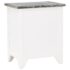 vidaXL Nightstand 2 pcs with 2 Drawers Grey and White - Image 7