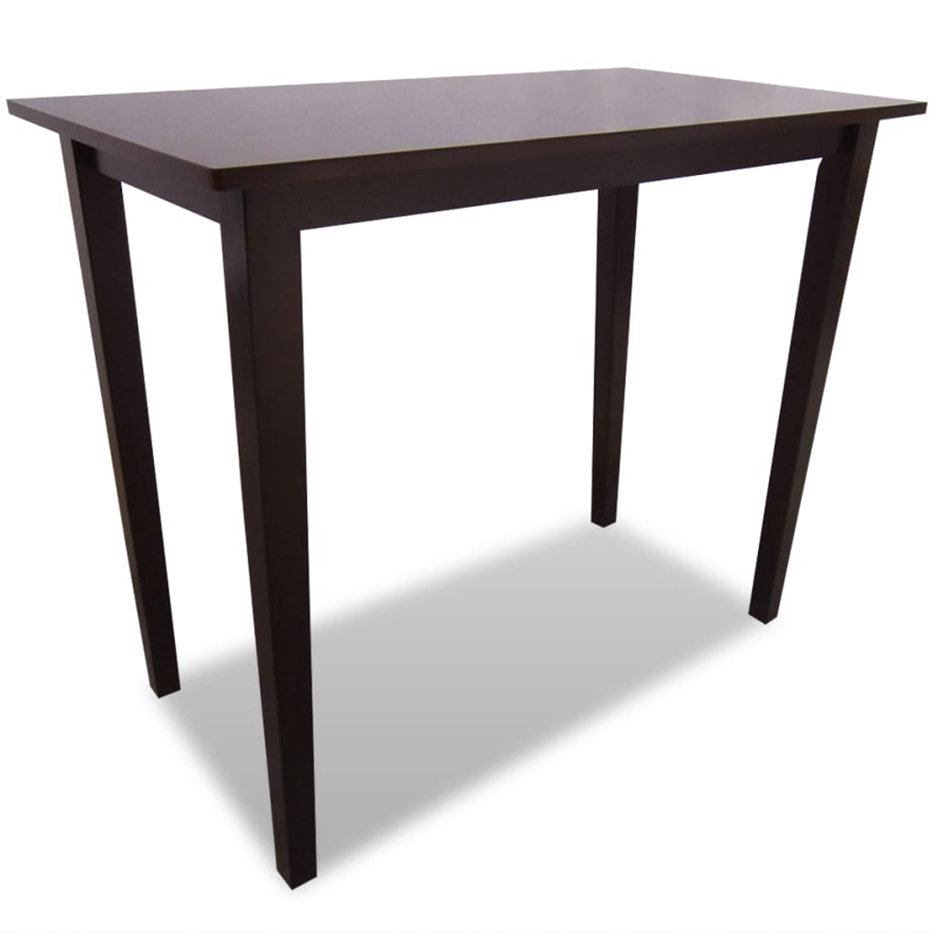 8718475934653_g_en_hd_1 Brown Wooden Bar Table and 4 Bar Chairs Set - Image 2