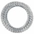 vidaXL BTO-22 Clipped Concertina Razor Wire Galvanised Steel 100 m
