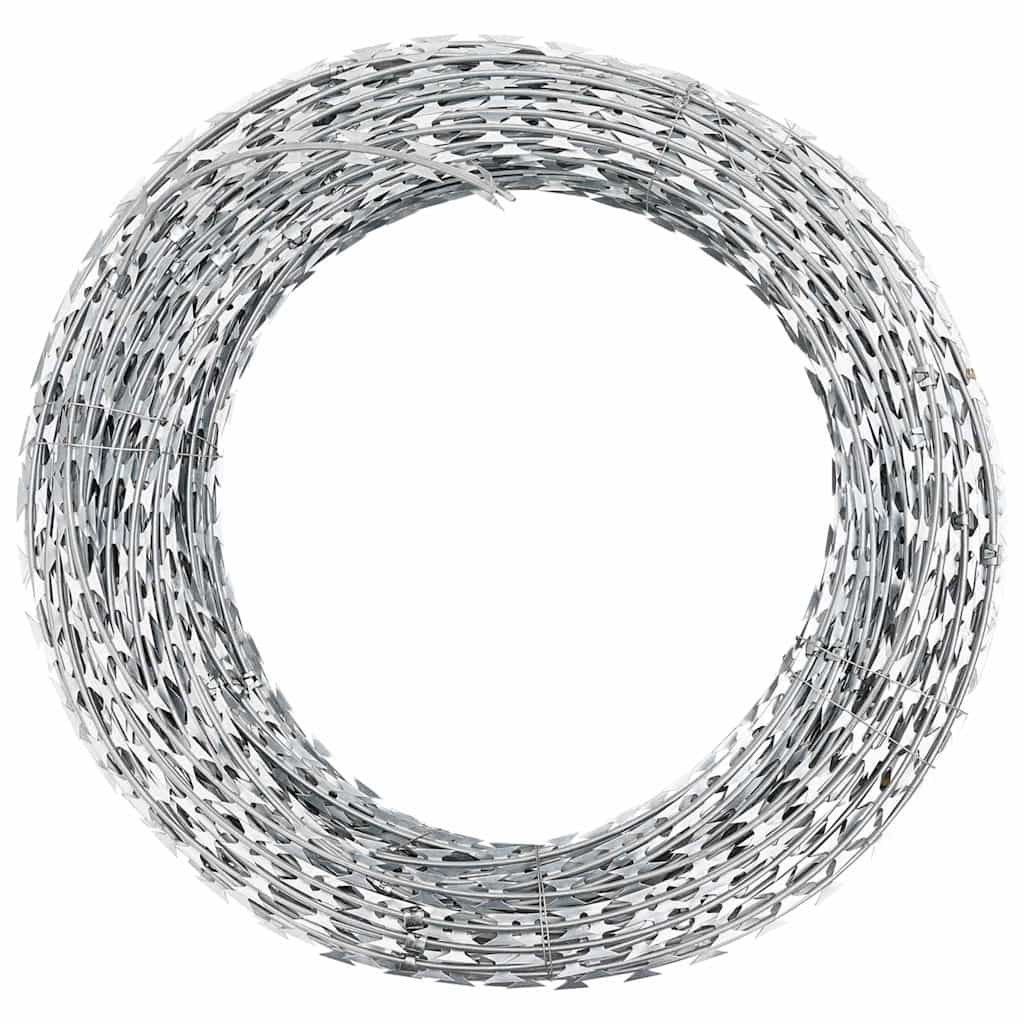 8718475935636_a_en_hd_1 vidaXL BTO-22 Clipped Concertina Razor Wire Galvanised Steel 150 m - Image 1