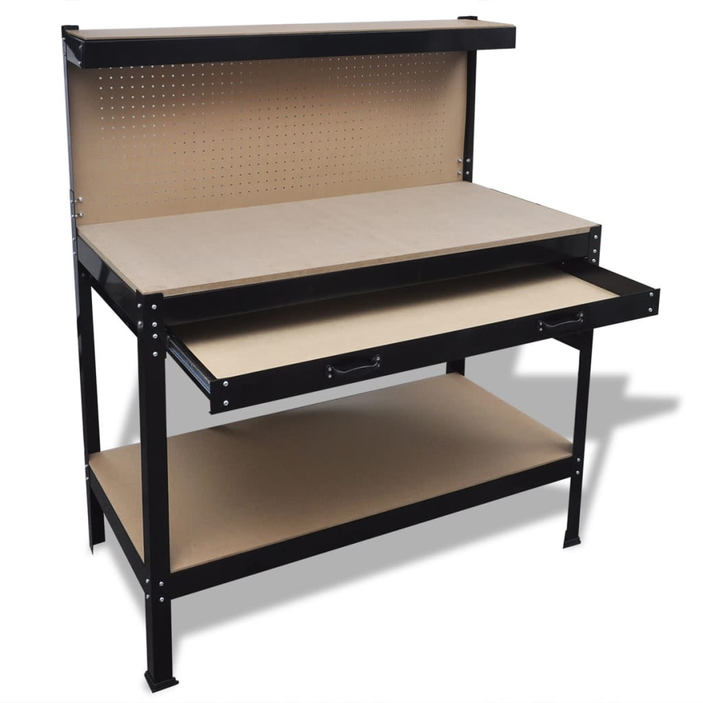 8718475937807_a_en_hd_1 Workbench with Pegboard and Drawer - Image 2
