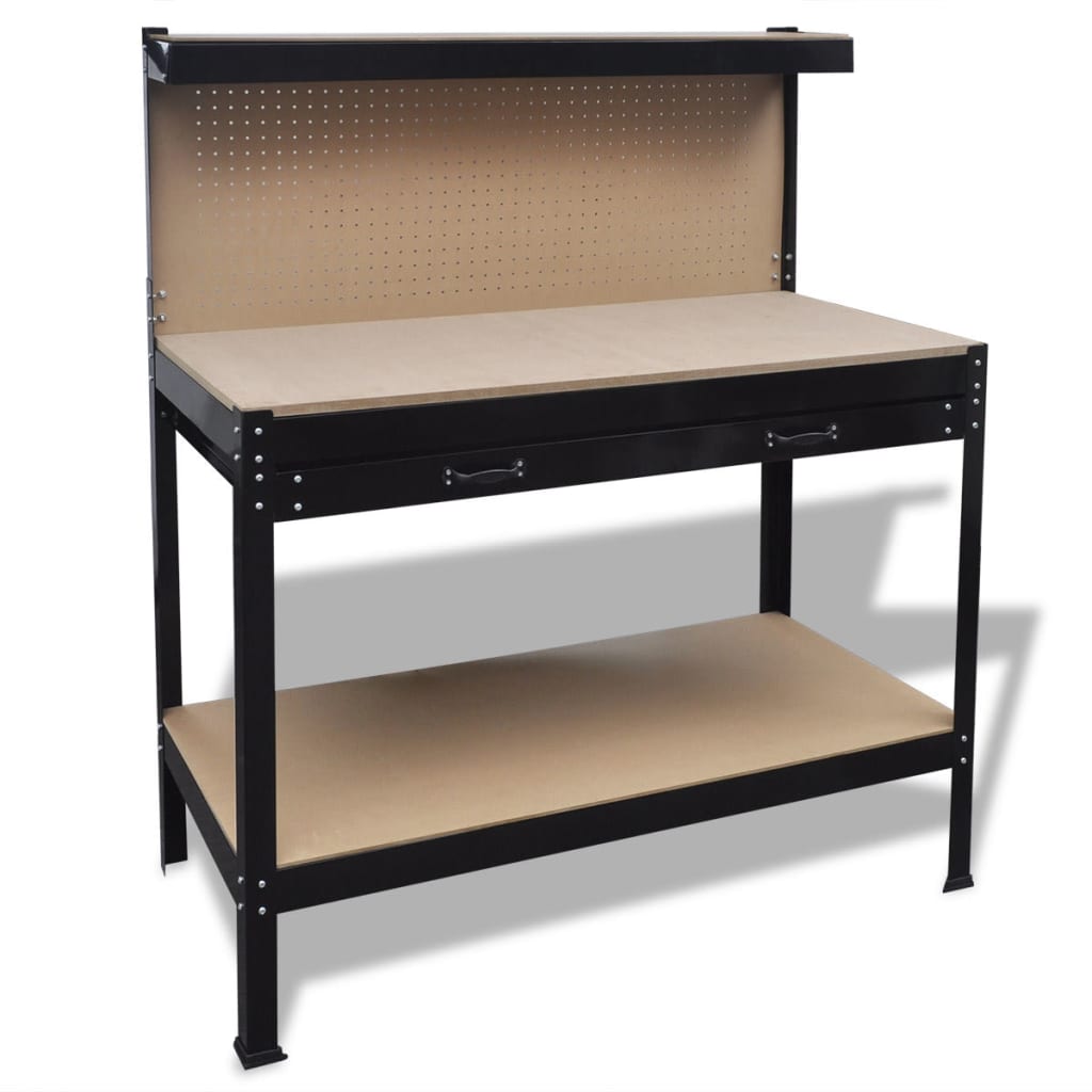 8718475937807_g_en_hd_2 Workbench with Pegboard and Drawer - Image 4