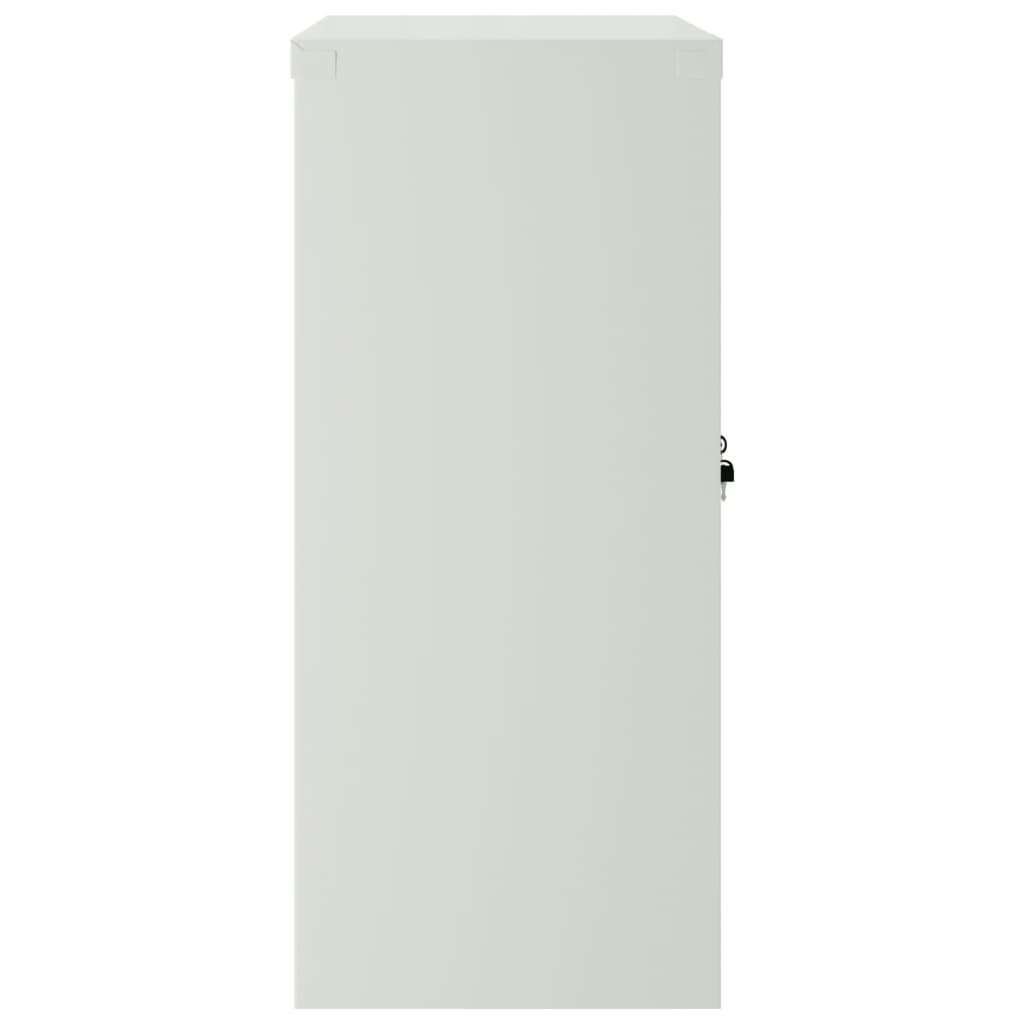 8718475937876_g_en_hd_2 vidaXL Office Cabinet with 2 Doors Grey 90 cm Steel - Image 5