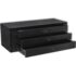vidaXL Metal Tool Chest 3 Drawers Black - Image 4
