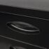 vidaXL Metal Tool Chest 3 Drawers Black - Image 5