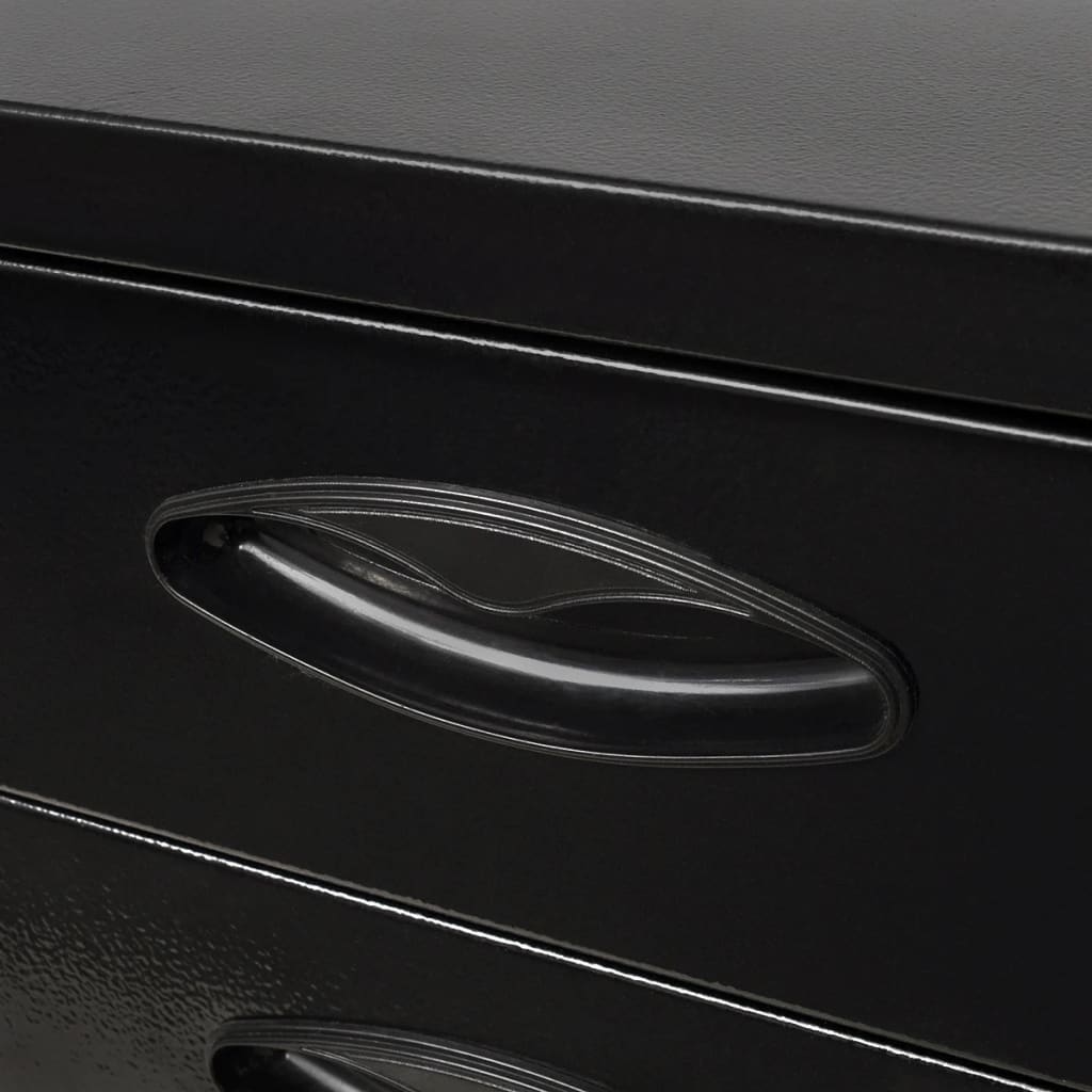 8718475937944_g_en_hd_3 vidaXL Metal Tool Chest 3 Drawers Black - Image 5
