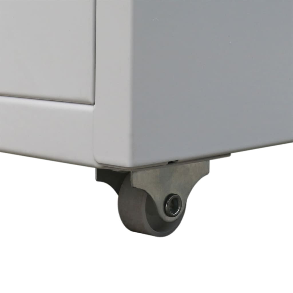 8718475937951_g_en_hd_5 vidaXL File Cabinet with 5 Drawers Grey 68.5 cm Steel - Image 7