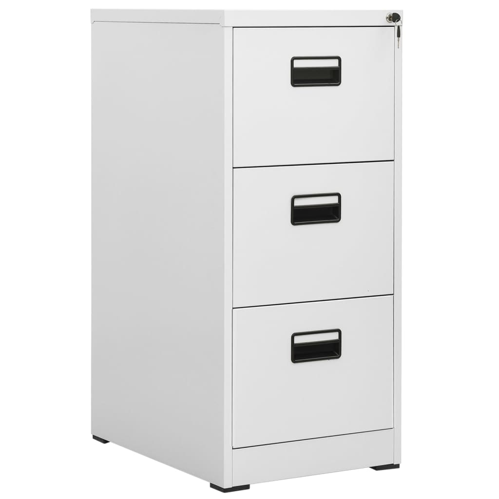 8718475937968_a_en_hd_1 vidaXL Filing Cabinet Light Grey 46x62x102.5 cm Steel - Image 1