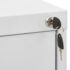 vidaXL Filing Cabinet Light Grey 46x62x102.5 cm Steel - Image 6