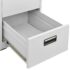 vidaXL Filing Cabinet Light Grey 46x62x102.5 cm Steel - Image 9