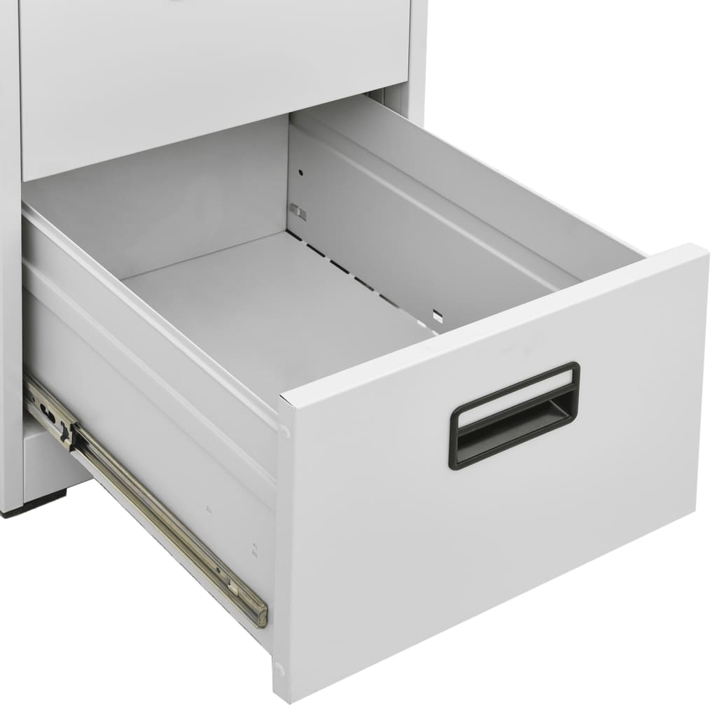 8718475937968_g_en_hd_7 vidaXL Filing Cabinet Light Grey 46x62x102.5 cm Steel - Image 9