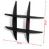 Black MDF Floating Wall Display Shelf Book/DVD Storage - Image 4