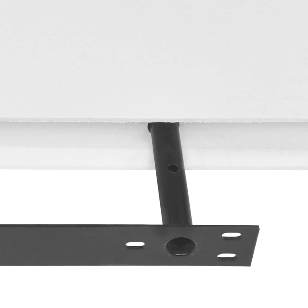 8718475938552_g_en_hd_1 2 White MDF Floating Wall Display Shelves Book/DVD Storage - Image 3