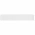 White MDF Floating Wall Display Shelf 1 Drawer Book/DVD Storage - Image 4