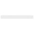 White MDF Floating Wall Display Shelf 1 Drawer Book/DVD Storage - Image 4