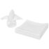 vidaXL Dinner Napkins 50 pcs White 50 x 50 cm