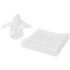 vidaXL Dinner Napkins 100 pcs White 50 x 50 cm
