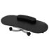 vidaXL Folding Manicure Nail Table with Castors Black - Image 3