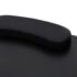 vidaXL Folding Manicure Nail Table with Castors Black - Image 4