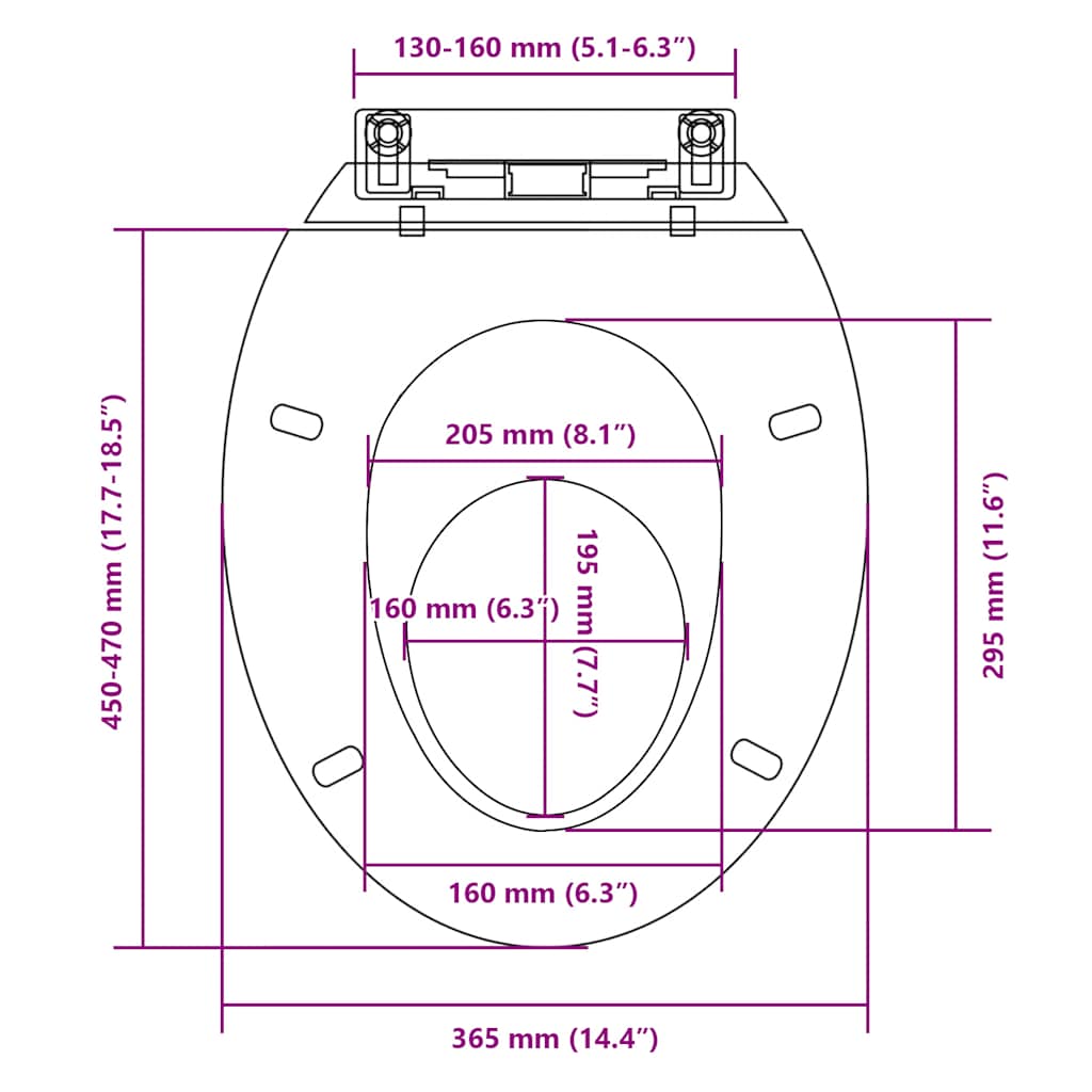 8718475940821_g_en_hd_7 vidaXL Soft-close Toilet Seat White Oval - Image 8