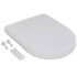 White Soft-close Toilet Seat Square - Image 2