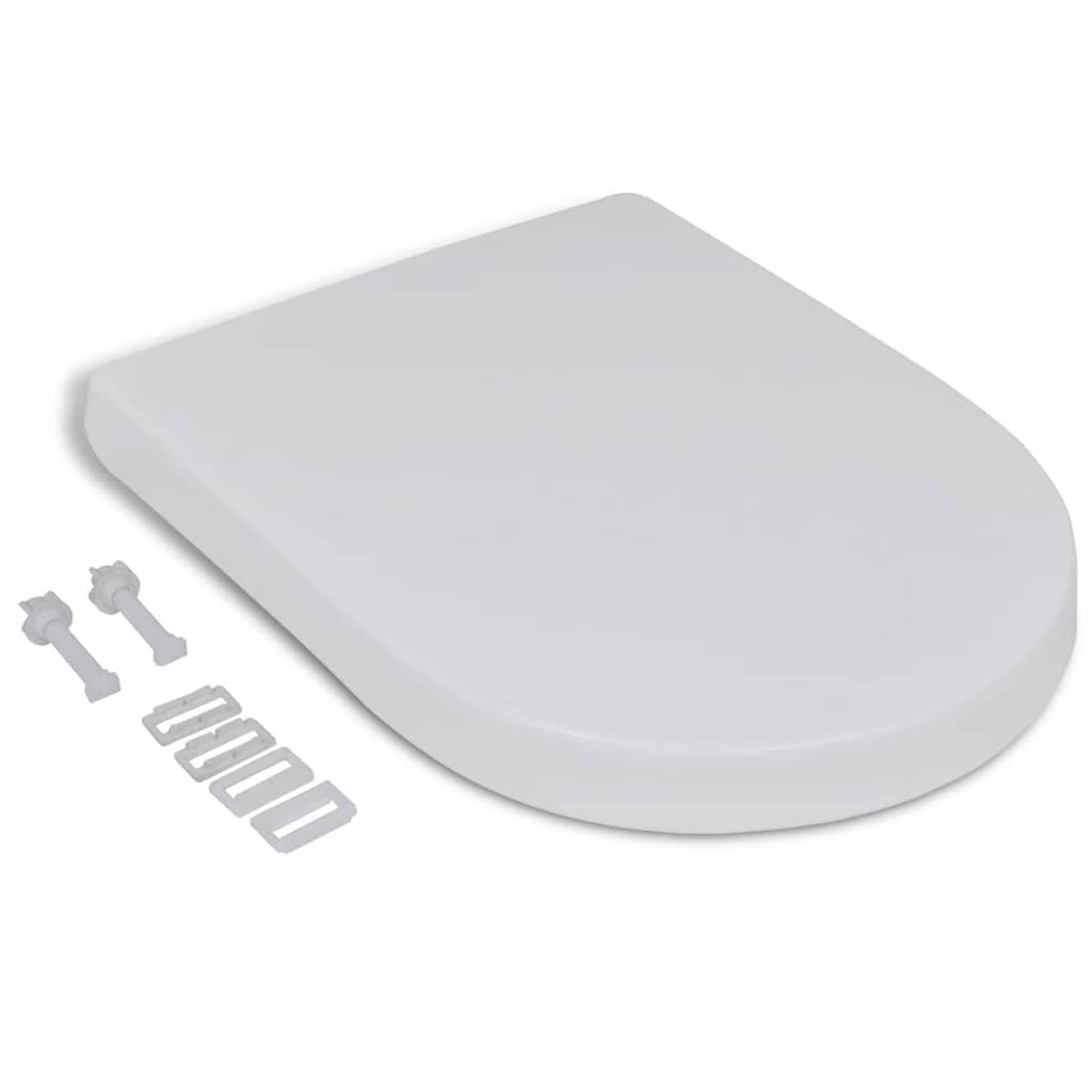 8718475940838_g_en_hd_1 White Soft-close Toilet Seat Square - Image 2