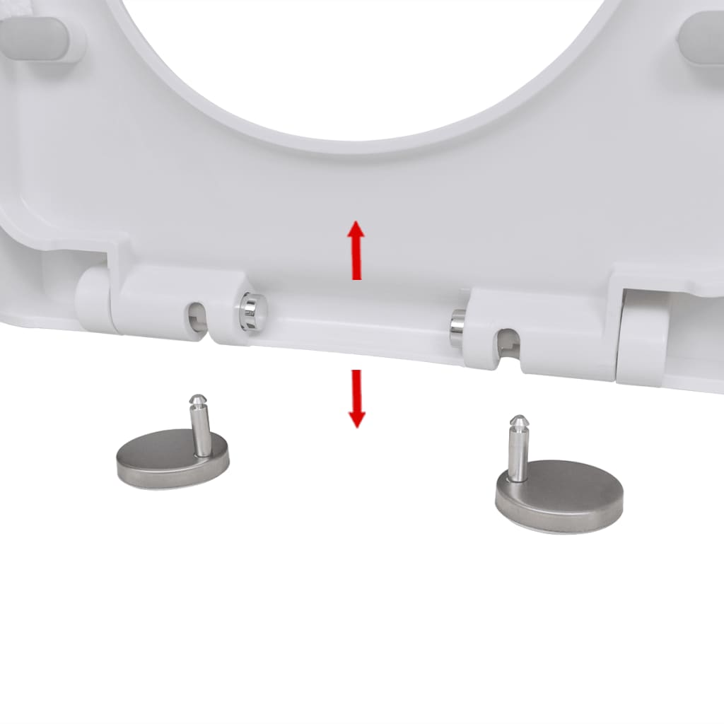 8718475940852_g_en_hd_6 vidaXL Soft-close Toilet Seat with Quick-release Design White Square - Image 7