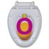 White & Yellow Soft-close Toilet Seat Adults/Children - Image 13