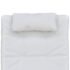 vidaXL Chaise Longue with Pillow White Faux Leather - Image 4