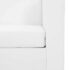 vidaXL Sofa 2-Seater Artificial Leather White - Image 7