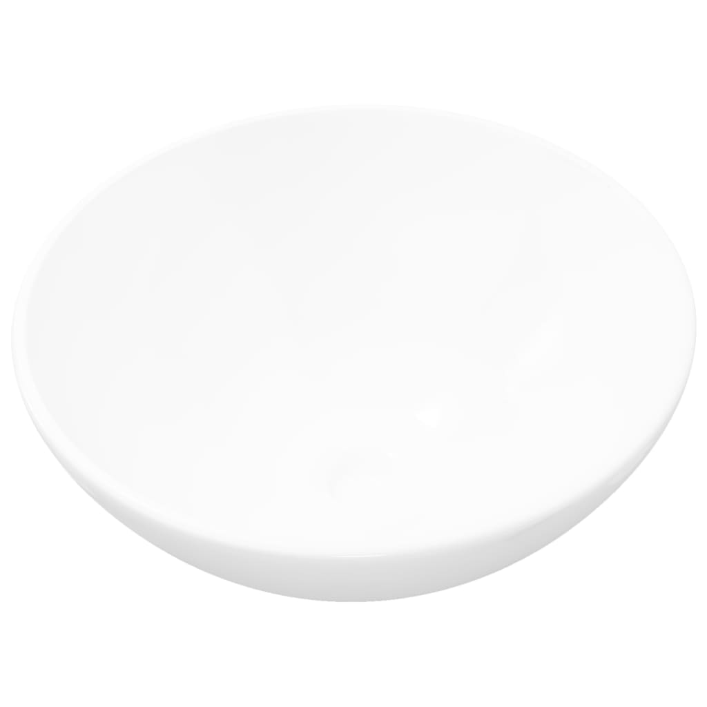 8718475942177_a_en_hd_1 vidaXL Ceramic Bathroom Sink Basin White Round - Image 2