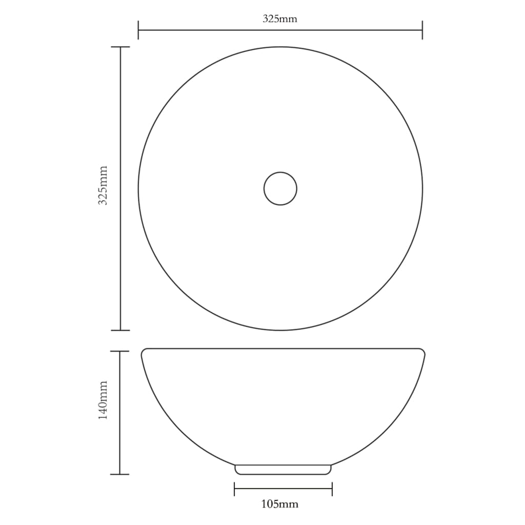 8718475942177_g_en_hd_4 vidaXL Ceramic Bathroom Sink Basin White Round - Image 6
