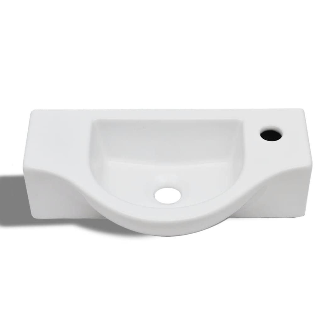 8718475942191_g_en_hd_1 vidaXL Ceramic Bathroom Sink Basin with Faucet Hole White - Image 3