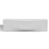 vidaXL Ceramic Bathroom Sink Basin with Faucet Hole White - Image 4
