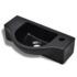 vidaXL Ceramic Bathroom Sink Basin with Faucet Hole Black - Image 2