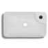 vidaXL Ceramic Bathroom Sink Basin with Faucet Hole White - Image 3