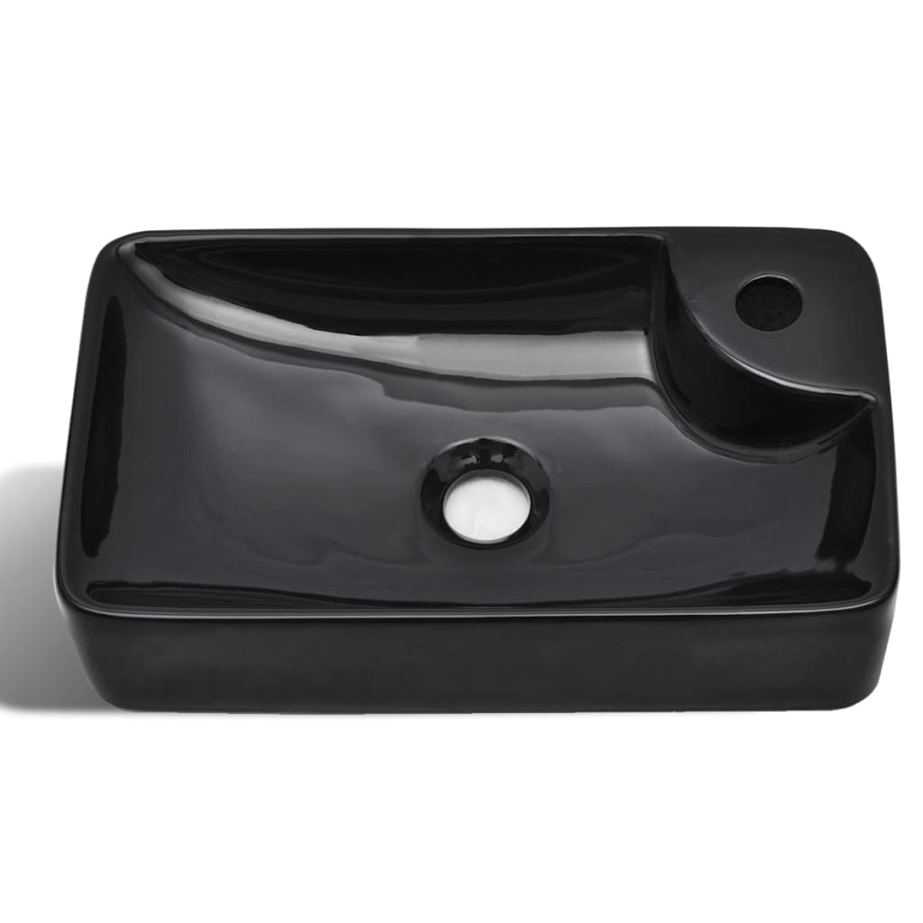8718475942245_g_en_hd_1 vidaXL Ceramic Bathroom Sink Basin with Faucet Hole Black - Image 3