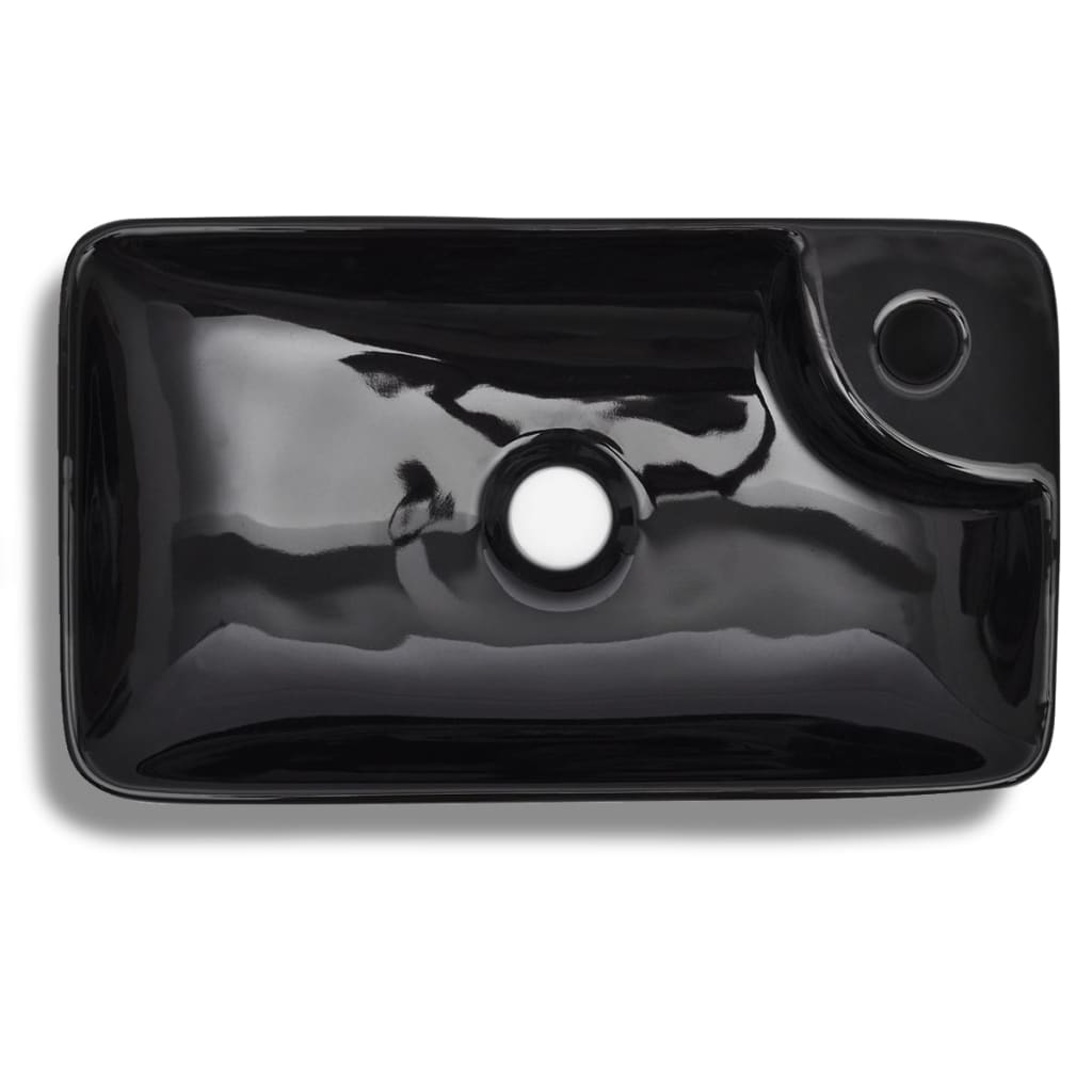 8718475942245_g_en_hd_2 vidaXL Ceramic Bathroom Sink Basin with Faucet Hole Black - Image 4