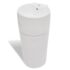 vidaXL Ceramic Stand Bathroom Sink Basin Faucet/Overflow Hole White - Image 3