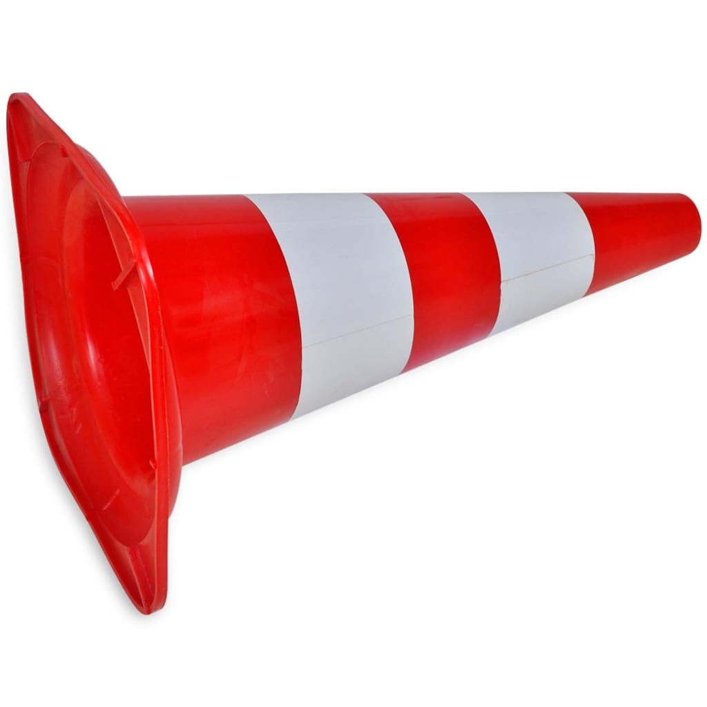 8718475944119_g_en_hd_3 10 Reflective Traffic Cones Red and White 50 cm - Image 4