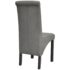 vidaXL Dining Chairs 2 pcs Light Grey Fabric - Image 5
