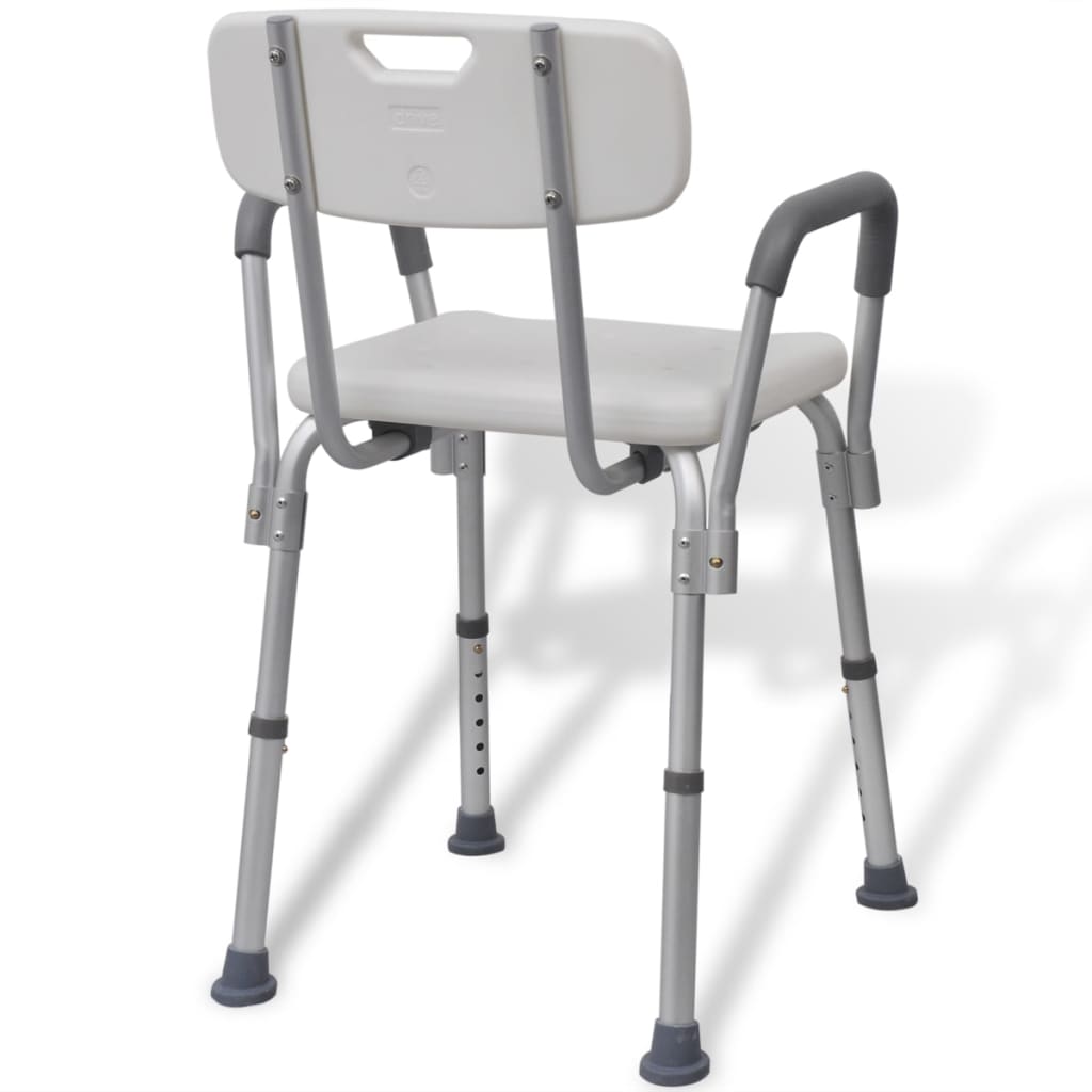 8718475945390_g_en_hd_2 vidaXL Shower Chair Aluminium White - Image 3