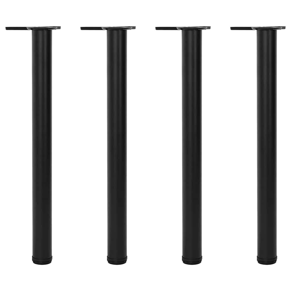 8718475946540_a_en_hd_1 vidaXL 4 Height Adjustable Table Legs Black 710 mm - Image 1