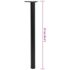vidaXL Adjustable Table Legs 4 pcs Black 870 mm - Image 7