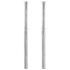 vidaXL Telescopic Table Legs 2 pcs Chrome 710 mm-1100 mm - Image 2