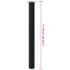 vidaXL Telescopic Table Legs 2 pcs Black 710 mm-1100 mm - Image 7