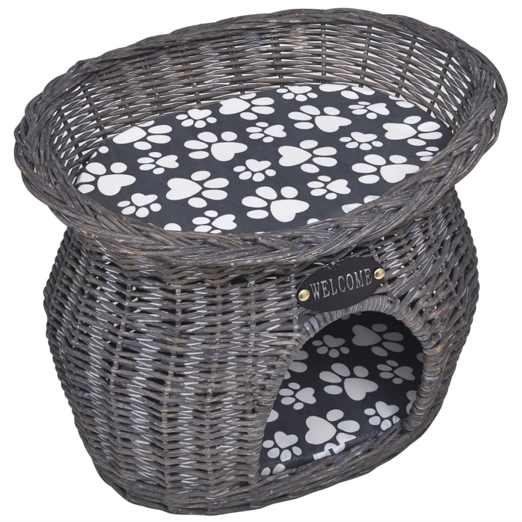 8718475946892_a_en_hd_1 Willow Cat Tree Pet House/Bed/Scratching Post with Cushion - Image 1