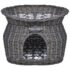 Willow Cat Tree Pet House/Bed/Scratching Post with Cushion - Image 2