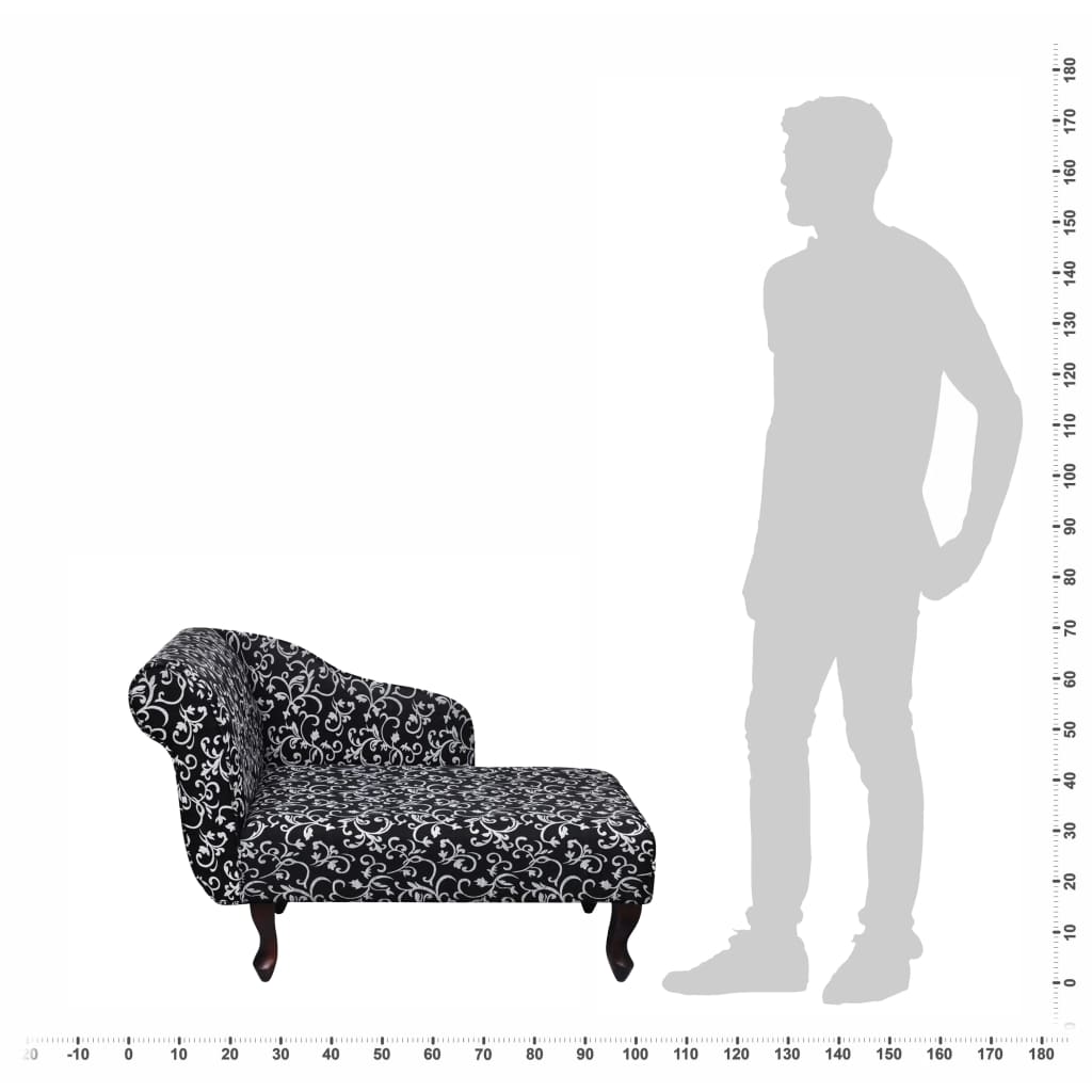 8718475947868_g_en_hd_4 vidaXL Chaise Longue Black and White Fabric - Image 5